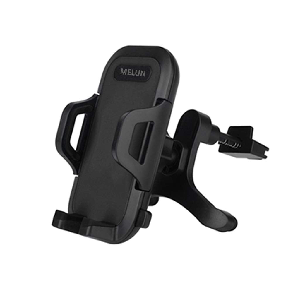 [Australia - AusPower] - MELUN Universal Air Vent Car Phone Mount | Phone Car Holder with Stronger Vent Clip, ,Hands Free Cell Phone Holder for Car black 1 