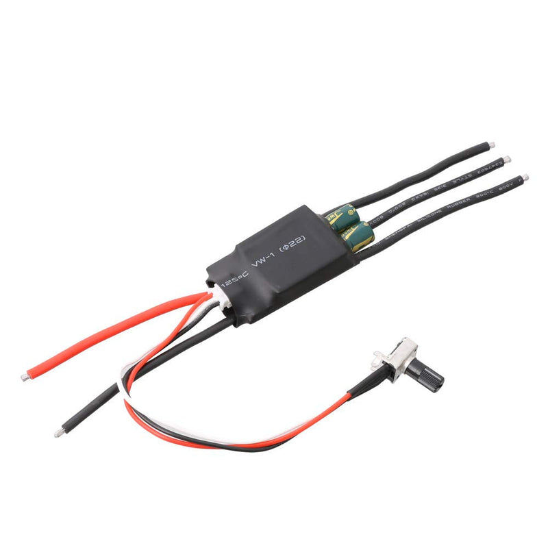 [Australia - AusPower] - LYWS High Speed Three-Phase DC 7-24V Brushless Hallless BLDC Controller ESC w/Potentiometer 