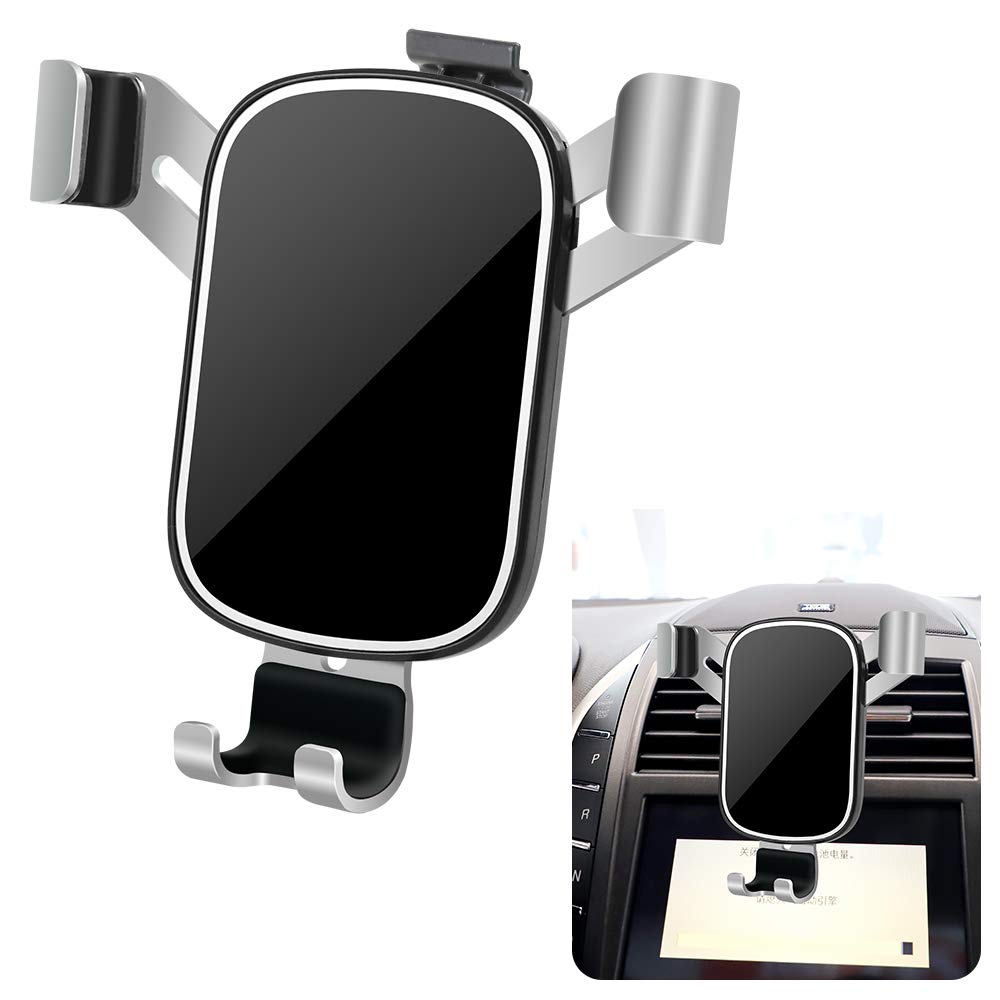[Australia - AusPower] - LUNQIN Car Phone Holder for 2015-2019 Lincoln MKC SUV [Big Phones with Case Friendly] Auto Accessories Navigation Bracket Interior Decoration Mobile Cellphone Mount 