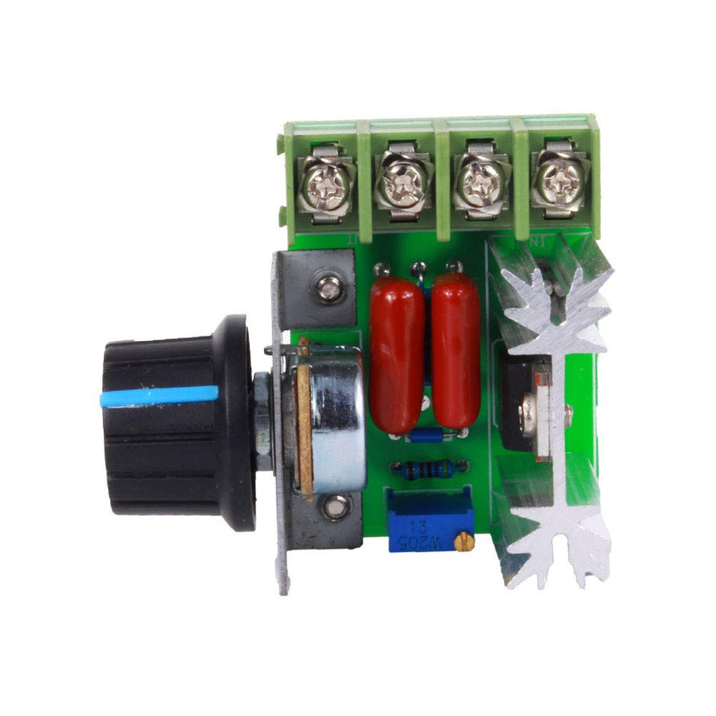 [Australia - AusPower] - 2000W AC Motor Speed Controller, Module Dimmer Speed Regulator, 50-220V 25a Adjustable Voltage Regulator for Adjusting Dimming Thermostats Pressure Regulator Effect 