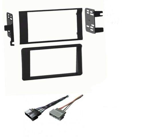 [Australia - AusPower] - Car Stereo Dash Kit and Wire Harness Combo to Install Double Din Size Aftermarket Radio for Dodge Ram - 1998-2001 1500 and 1998-2002 2500/3500 