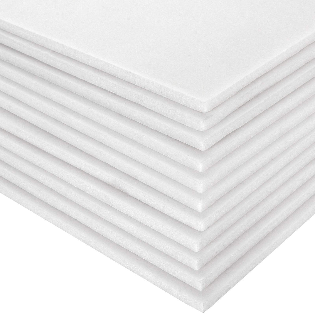 [Australia - AusPower] - 30Pack 3/16”Foam Boards, 10“x8” Foam Borad White Foam Sheet, White Polystyrene Poster Board Signboard for Presentations, School, Office & Art Projects 