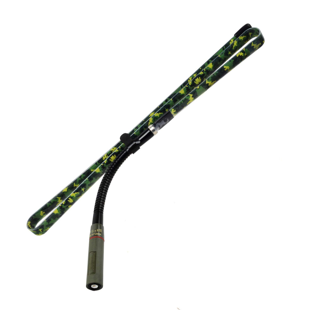 [Australia - AusPower] - HYS Tactical Camouflage Coating 27Mhz 11Meter 48.8inch Antenna with Goose-Neck for Cobra HH50WXST HH50 MRHH350FLT C75WXST Midland 75-822 75-785 MHS75 Uniden BC75XLT PRO401HH BC125AT Handheld CB Radio 