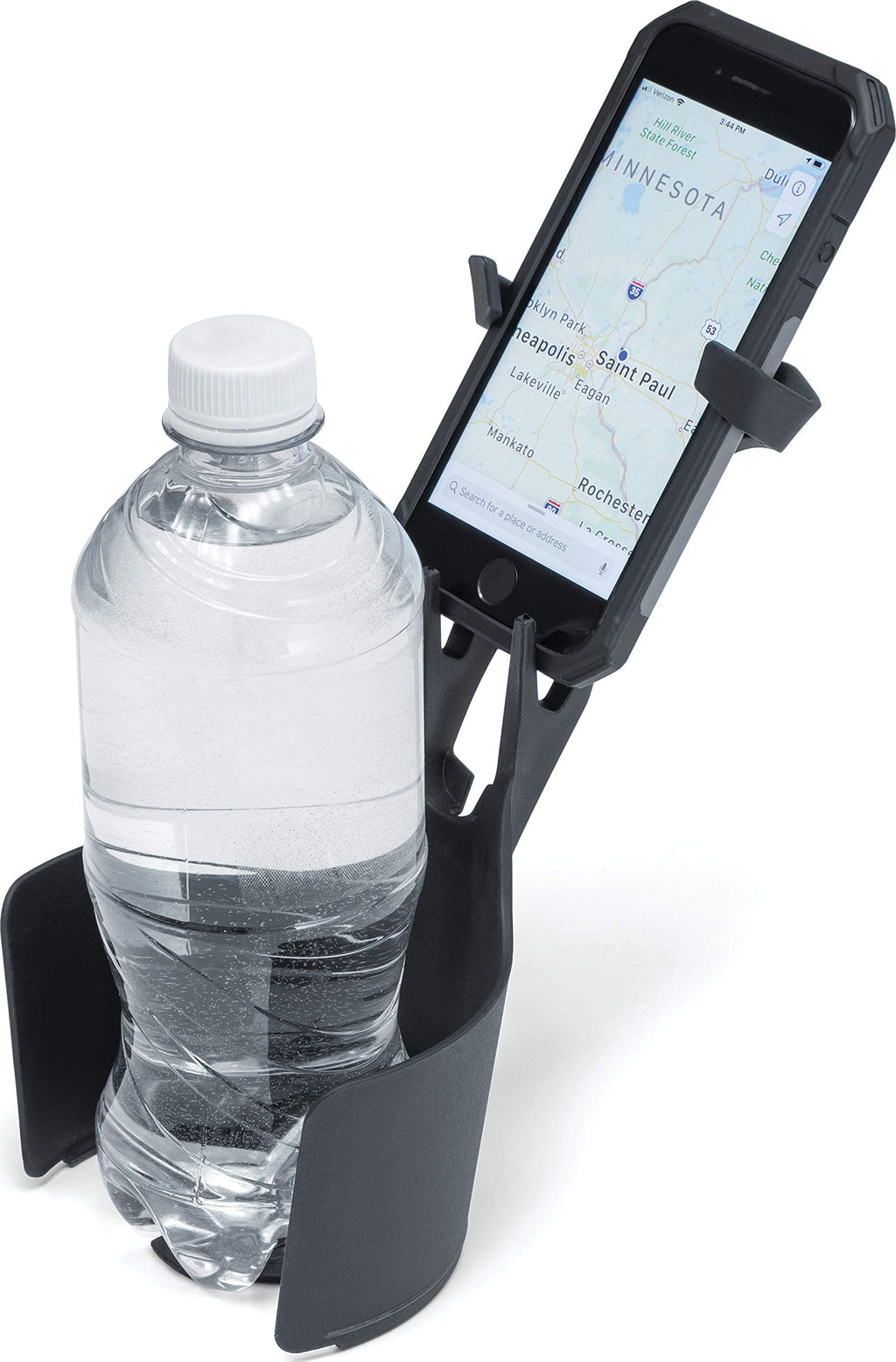 [Australia - AusPower] - Kuryakyn 6474 Free-Flex Cup and Cell Phone Device Holder: Mounts in Cars, Trucks, Vans, UTVs with Flexible Arms Securing Various Phones/Cases, Black 