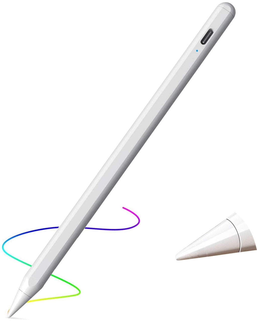 [Australia - AusPower] - Aibay Compatible with Stylus Pen Apple iPad Pro 2018-2020 Apple iPad 6th 7th 8th Generation iPad Air 3rd 4th Gen iPad Pro 11-12.9 Inch iPad Mini 5th Gen. White 