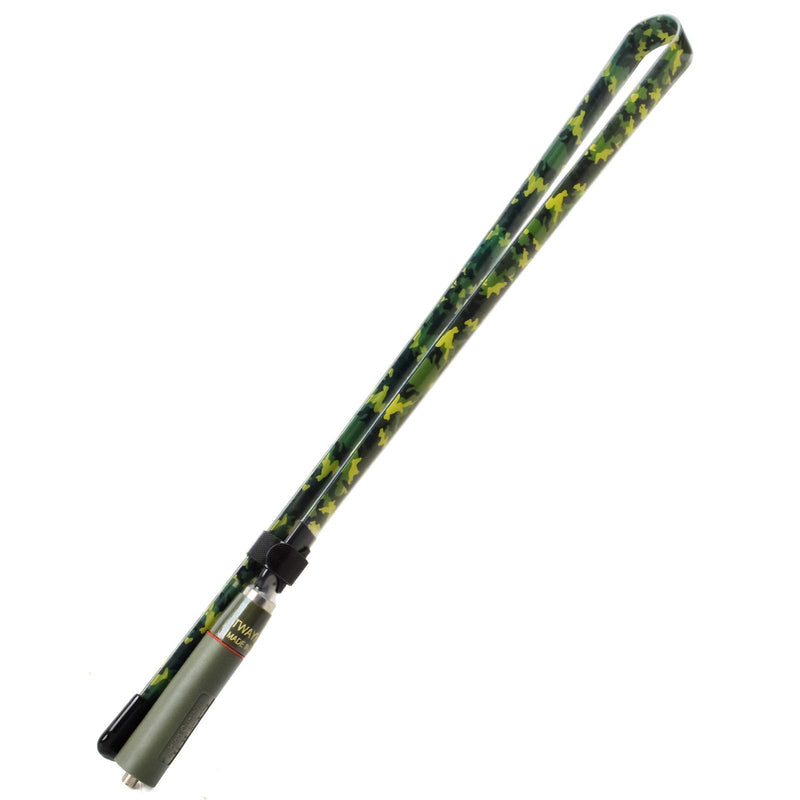 [Australia - AusPower] - TWAYRDIO Camouflage Tactical Antenna 80N SMA Female Dual Band VHF UHF Foldable 31.5inch Portable Two Way Radio Antenna 3.2/5.2dBi for Baofeng UV-5R BF-F8HP Kenwood Handheld Ham Radio 