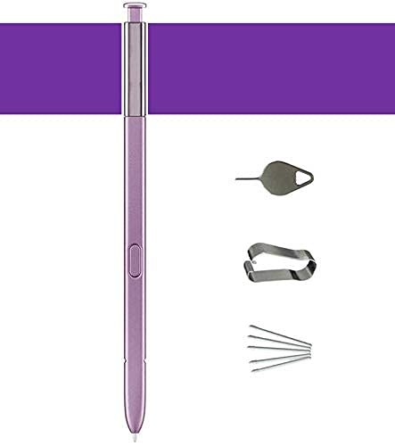 [Australia - AusPower] - Galaxy Note 9 S Pen Replacement (Without Bluetooch) ，Stylus Touch S Pen for Galaxy Note9 with Replacement Tips/Nibs Eject Pin (Violet) Violet 