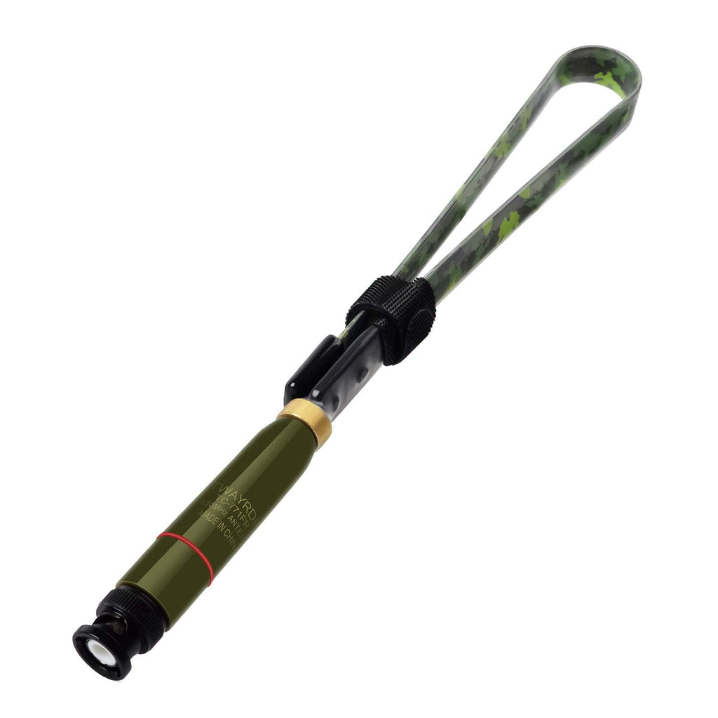 [Australia - AusPower] - TWAYRDIO BNC Tactical Antenna 771FR Camouflage Dual Band VHF UHF 15.3inch Portable Handheld Ham Radio Scanner Antenna for Uniden BC72XLT BC75XLT BC92XLT Icom IC-V8 IC-V80 Two Way Radio 