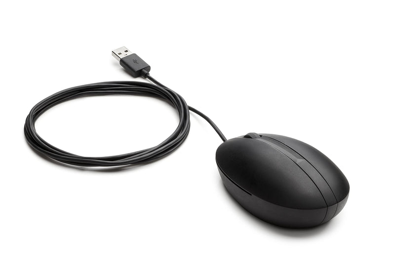 [Australia - AusPower] - HP Wired Desktop 320M Mouse - Optical - Cable - USB - 1000 dpi - Scroll Wheel - Symmetrical 