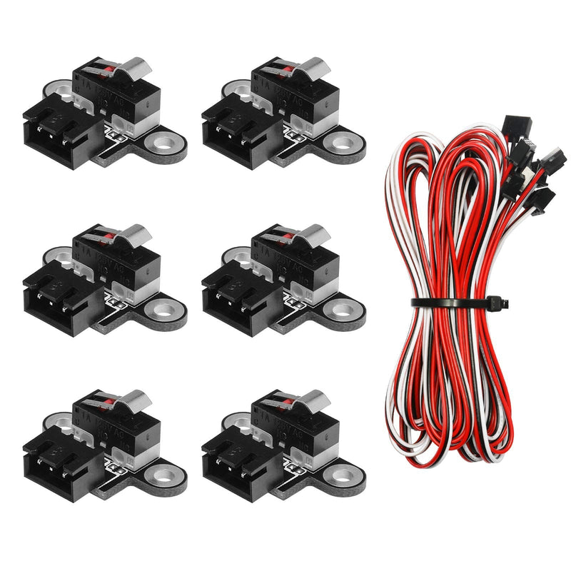 [Australia - AusPower] - Genmitsu 6PCS Micro Limit Switches with 1M 3 Pin Cable for 3018-PROVer/3018-MX3/3018-PROVer Mach3 
