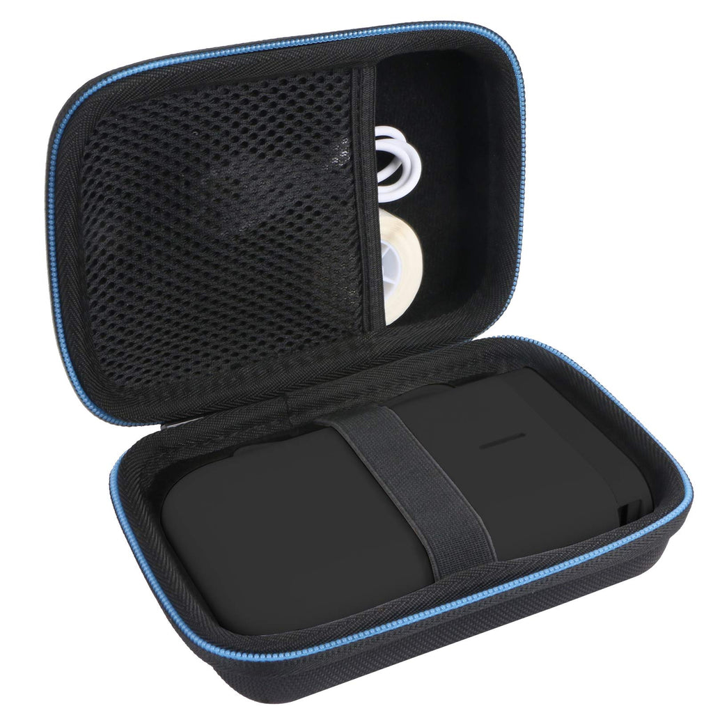 [Australia - AusPower] - Baval Hard Carrying Case Replacement for Label Maker Machine D11 2020 Portable Bluetooth Label Maker (Black) Black 