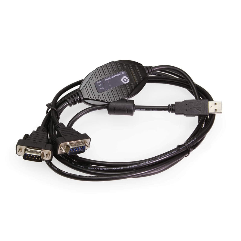 [Australia - AusPower] - Gearmo 2-Port Professional USB 2.0 to Serial Converter w/ RX/TX Status LED 