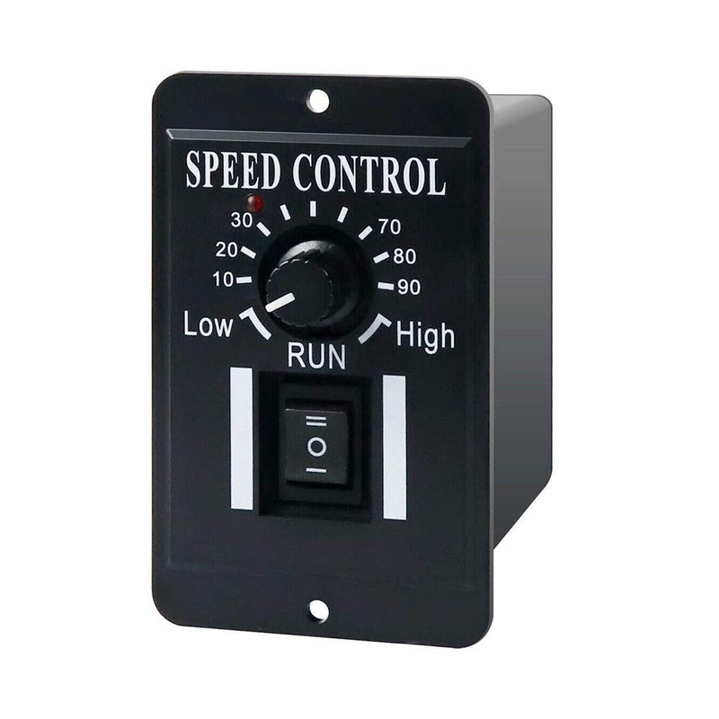 [Australia - AusPower] - Acxico 1Pcs 12V 24V 36V 48V PWM DC Motor Speed Controller Reversible Switch 6A Regulator 