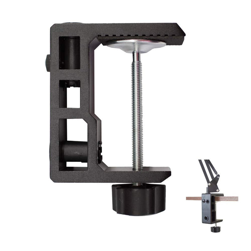 [Australia - AusPower] - Replacement Heavy Duty C Clamp for 1/2” Base Magnifying Lamp，XINME Desk Lamp，Swing Arm Lamp，Phone Mount，I pad Mount，Tablet Holder，Mic Holder 