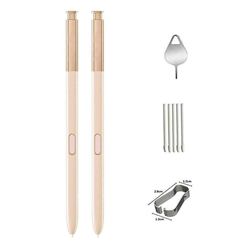 [Australia - AusPower] - 2PCS Galaxy Note 8 Pen, Stylus Touch S Pen Replacement for Galaxy Note 8 N950U N950W N950FD N950F Tips/Nibs+Eject Pin (Gold) 