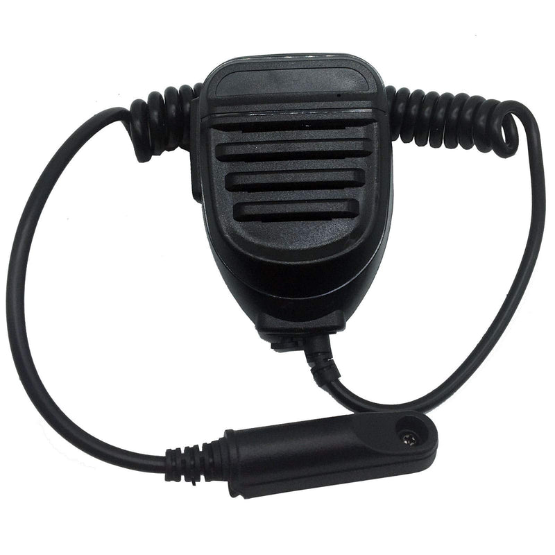 [Australia - AusPower] - Red-Fire Walkie Talkie Two Way Radio Speaker Mic Rainproof Shoulder Remote Speaker Microphone PTT Compatible with Baofeng UV-9R Plus UV-XR GT-3WP BF-A58 BF-9700 R760 