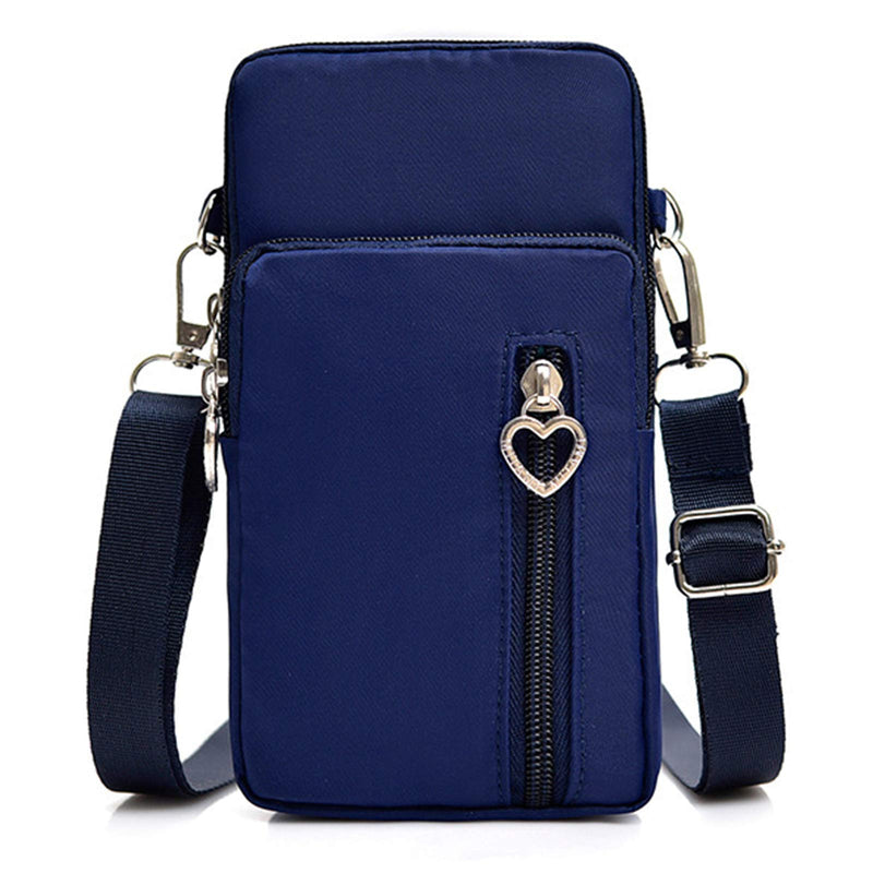 [Australia - AusPower] - GKE Nefli Sports Arm Bag Running Wrist Bag Cute Universal Armbands Fashion Shoulder Bag Crossbody Bag Blue 