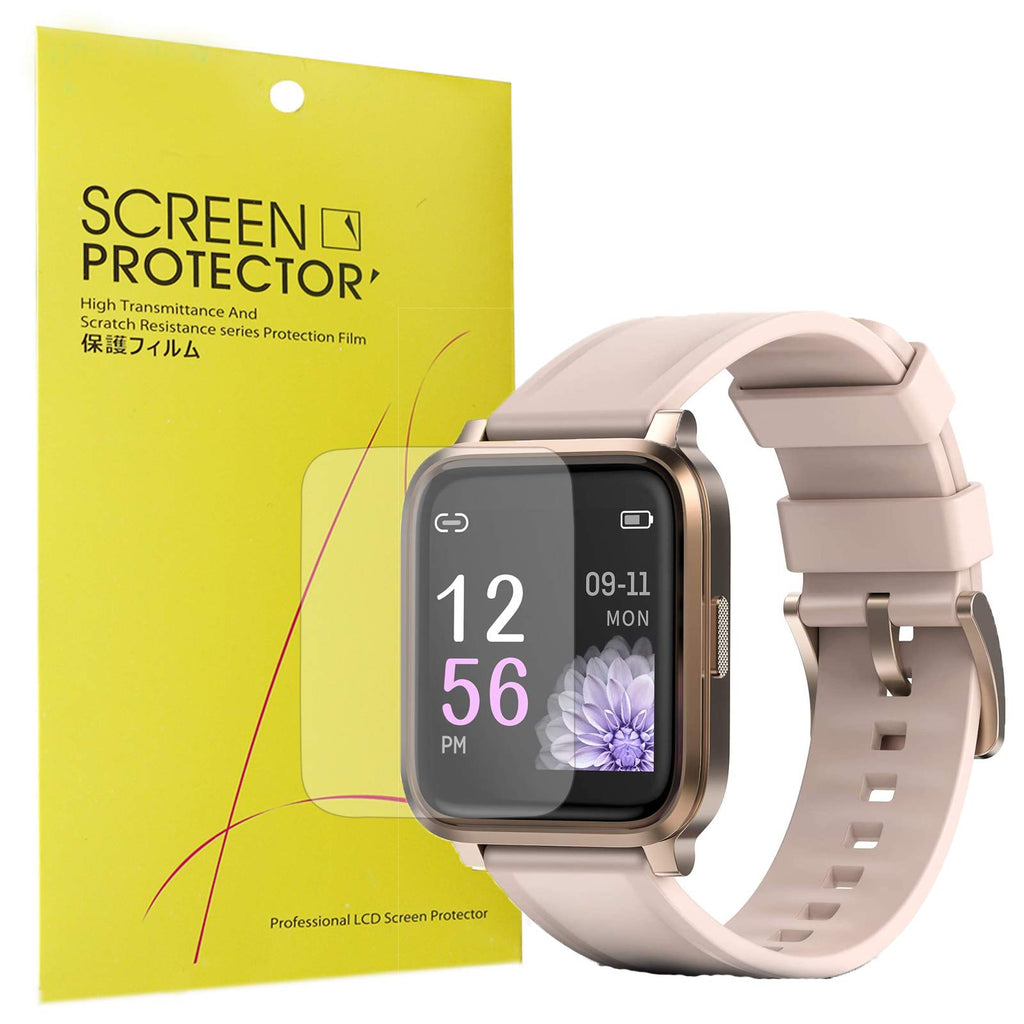 [Australia - AusPower] - Compatible with RTAKO Smart Watch Screen Protector, YOUkei [6 Pack] Full Coverage PET Clear Film Compatible with RTAKO X3C Smart Watch (6 pack) 6 pack 