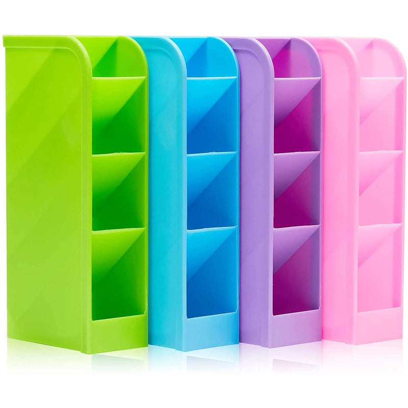 [Australia - AusPower] - Caddy Holder with 16 Compartments for Classroom Supplies (4 Pack) 