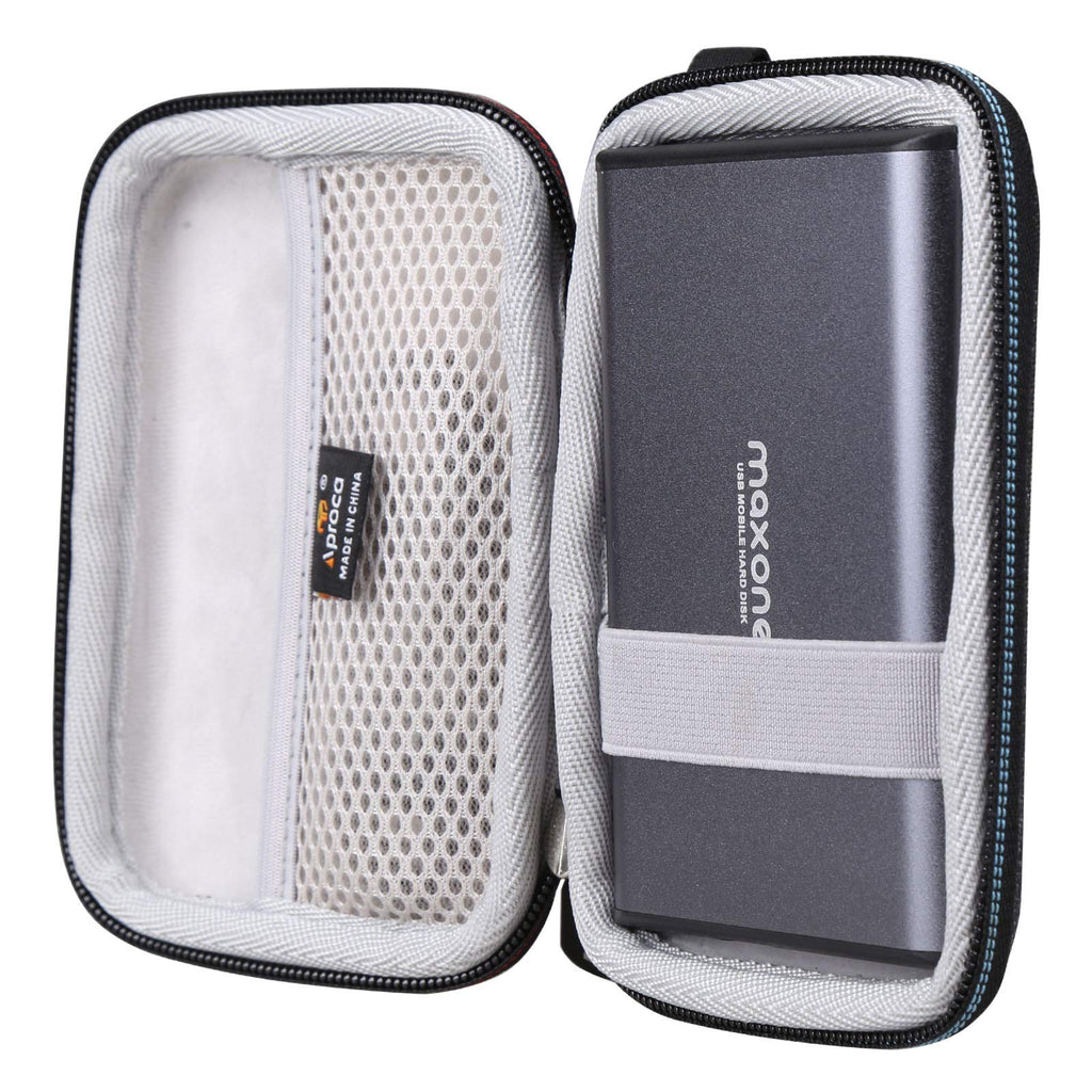 [Australia - AusPower] - Aproca Hard Storage Travel Cas, for Maxone 2TB / 1TB / 500GB Ultra Slim Portable External Hard Drive 