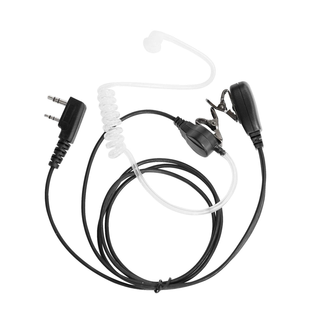 [Australia - AusPower] - VBLL 1 Wire Surveillance Mic PTT Headset Earpiece for Kenwood TK3160 TK3360 TK2160 TK2170 NX220 Baofeng UV-82 UV-82HP UV-82C UV-5R UV-5R5+ UV-5RA Radio 