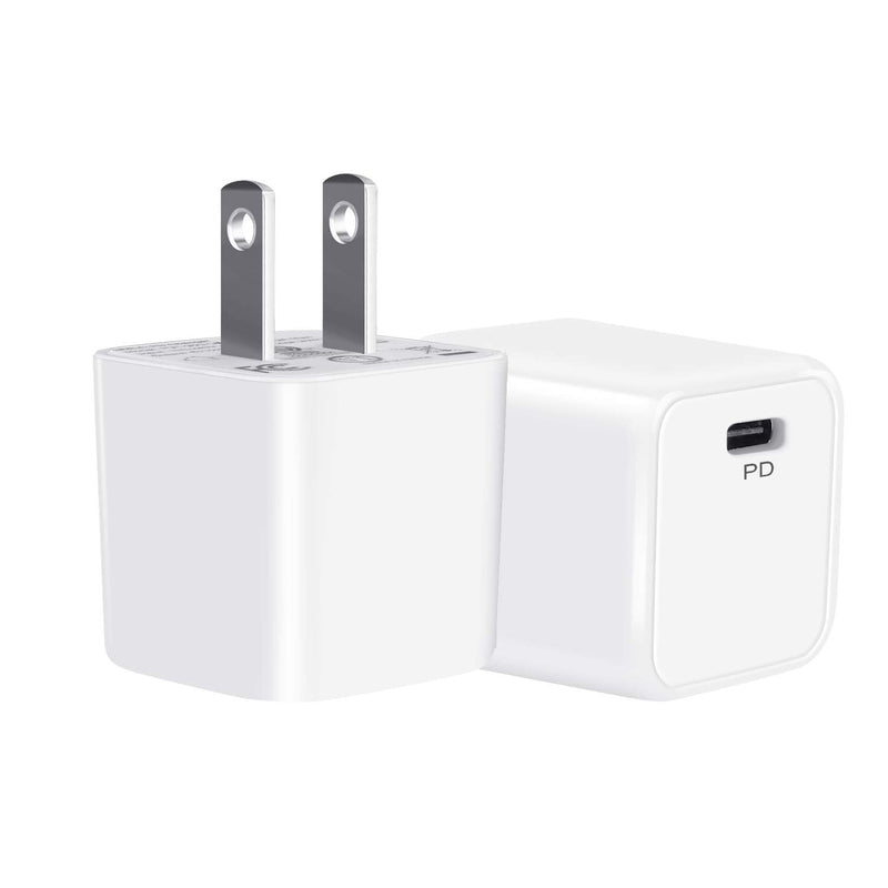 [Australia - AusPower] - USB C Wall Charger Fast Charging, 20W Type C Fast Charger for Phone 13, 13 Pro,13 Pro Max, 12, 12 Pro,12 Pro Max, 11,11 Pro,11 Pro Max, Quick Charger Block Box Plug for 13, 12 Mini SE/XR/XS/X,Samsung 