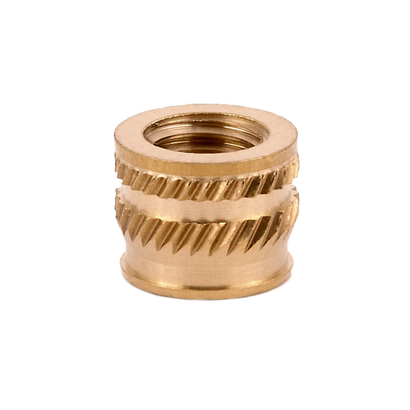 [Australia - AusPower] - E-Z LOK Threaded Insert for Plastic Tapered Single Vane Brass Thread Inserts 1/4-20 Pack of 50 