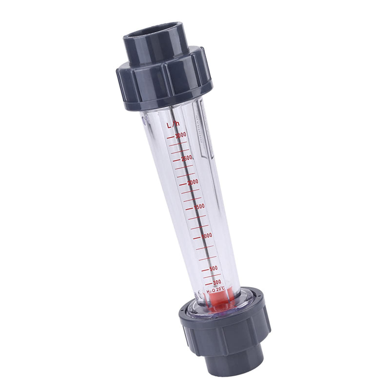 Compteur Débitmètre D'Eau à Tube Plastique LZS-15D - 100 à 1000L/H, Précision 4% - 5