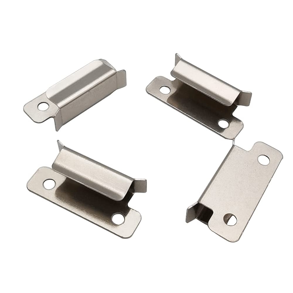 [Australia - AusPower] - Original Ender 3 Pro Bed Clips Clamp 7mm for Creality Ender 3 V2 Ender 3S Ender 5 Pro Ender 7 CR-20 PRO CR-10S Pro 3D Printer Heated Bed Glass Bed Platform (Bed Clips) 