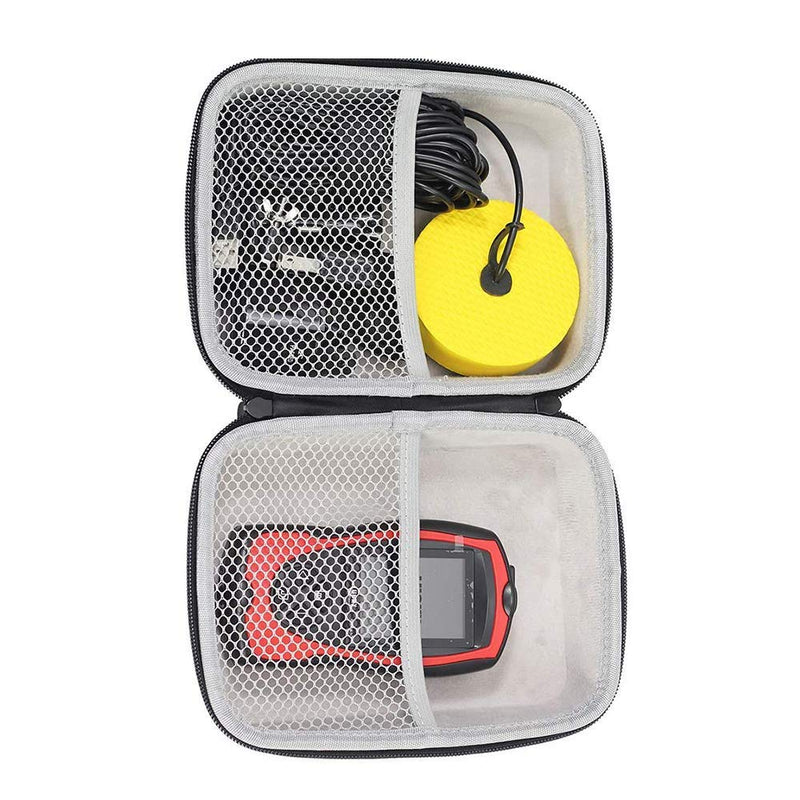 [Australia - AusPower] - LUCKY Hard Travel Case for LUCKY/LUCKYLAKER Handheld Fish Finder Boat Sonar Fishing Finders Transducer Kayak Fish Finder Waterproof for Ice Fishing 