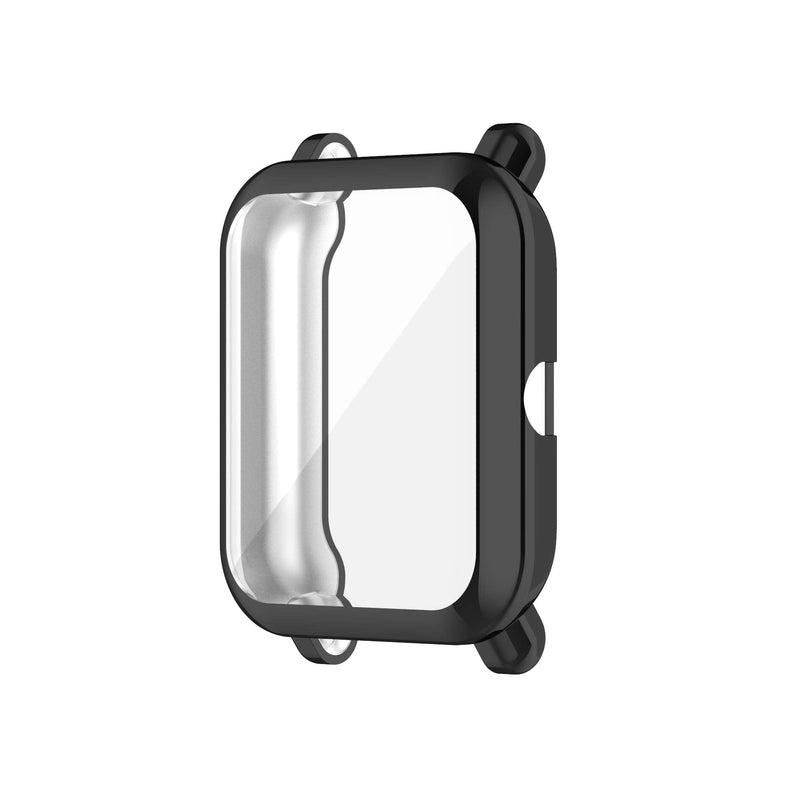 [Australia - AusPower] - Screen Protector Case Compatible with Amazfit GTS 2 Mini/Bip U Pro Smartwatch Accessories TenCloud Covers Scratched Resistant Full Protective Cover for GTS 2 Mini (Black) Black 
