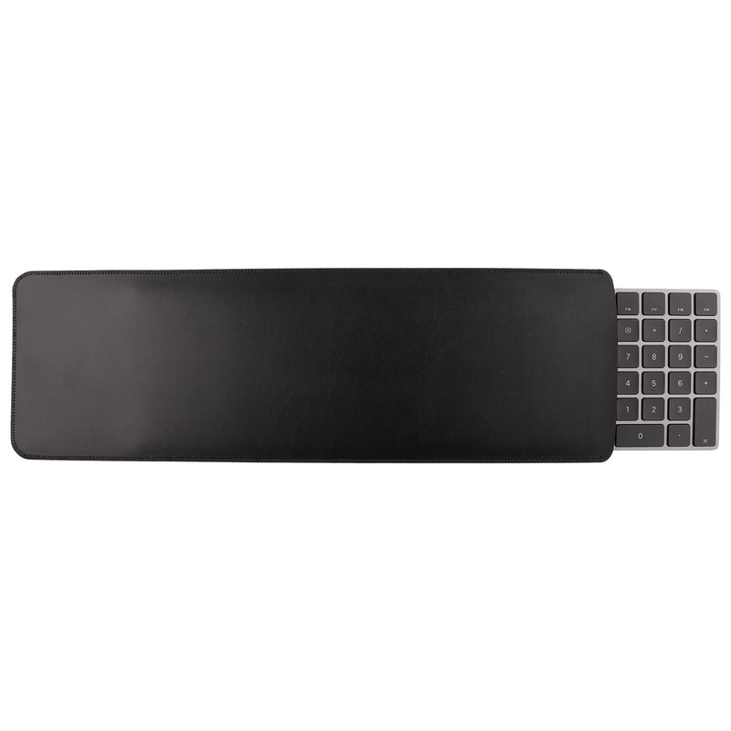 [Australia - AusPower] - GuardV Leather Series for Apple Magic Keyboard with Numeric Keypad A1843 A2520 Touch ID MQ052LL/A MK2C3LL/A MMMR3LL/A - Protective Sleeve Cover Case Pouch (Black) Black 