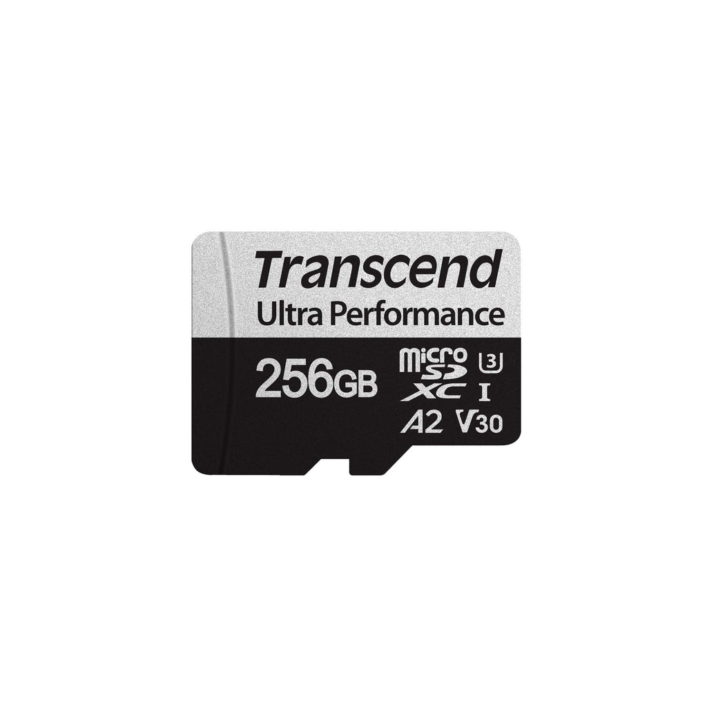 [Australia - AusPower] - Transcend 256GB microSDXC 340S High Performance Memory Card UHS- I, U3, V30, A2, 4K, Full HD - TS256GUSD340S 