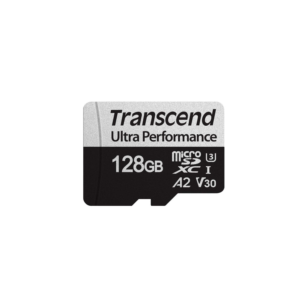 [Australia - AusPower] - Transcend 128GB microSDXC 340S High Performance Memory Card UHS- I, U3, V30, A2, 4K, Full HD - TS128GUSD340S 