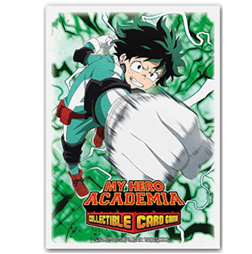 [Australia - AusPower] - Jasco My Hero Academia Collectible Card Game Card Sleeves | 100 Dragon Shield Art Sleeves | Card Game Holder | PVC and Acid-Free | Designed for Use with TCG and LCG Games | Made 