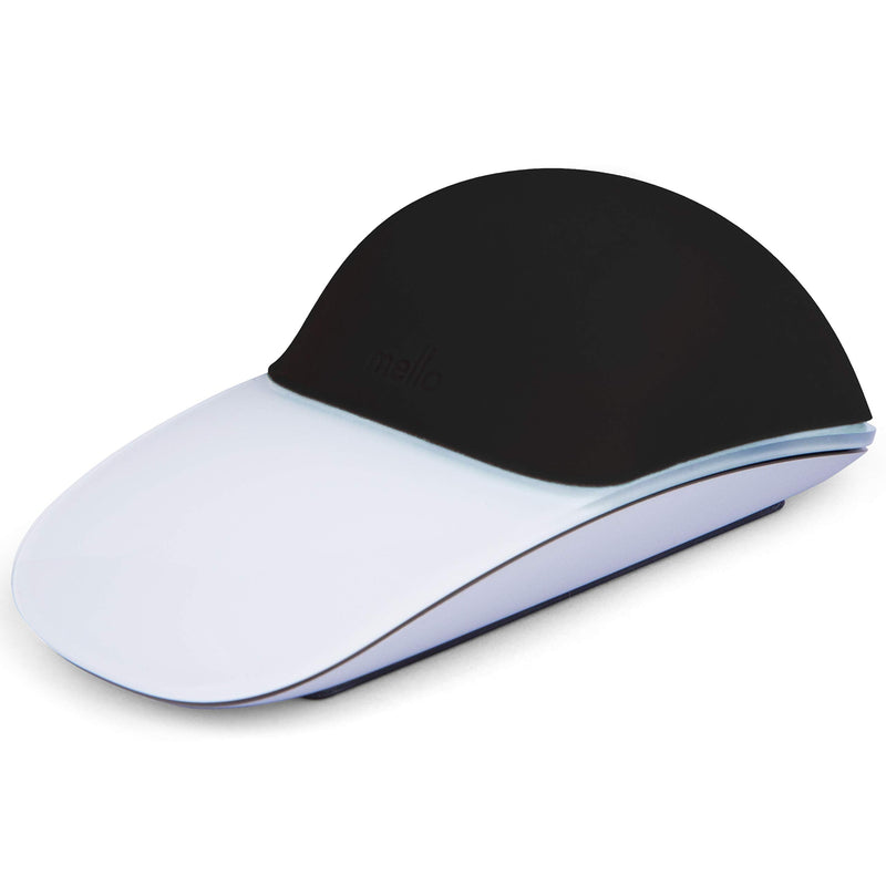 [Australia - AusPower] - Mello Silicone Cushion Compatible with Apple Magic Mouse 1 & 2 (Tuxedo Black) Tuxedo Black 