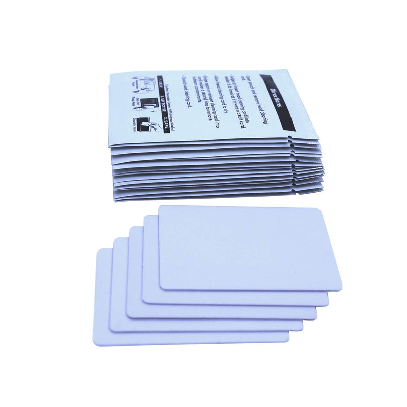[Australia - AusPower] - Zhi Yin CR80 Cleaning Cards, Dual Side Card Reader Cleaner, POS Swipe Terminal Cleaning Cards CK-CR80 (20pcs) 