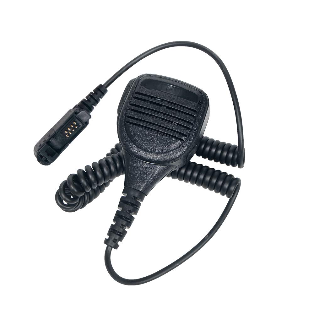 [Australia - AusPower] - Klykon Speaker Mic Shoulder Handheld Mic Microphone with Kevlar Reinforced Cable for Motorola 2 Way Radio XPR3300e XPR3500e XPR3500 XPR6550 Walkie Talkie 