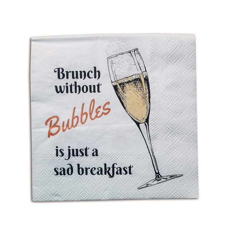 [Australia - AusPower] - 30 Cocktail Napkins. Disposable Paper Beverage Napkins for your Bar, Happy Hour, Brunch, Mimosas, Wine Parties, Bachelorette, Easter, Birthdays and Holidays. Great Gift or Stocking Stuffer- 30ct. 