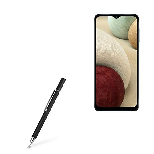 [Australia - AusPower] - Stylus Pen for Samsung Galaxy A12 (Stylus Pen by BoxWave) - FineTouch Capacitive Stylus, Super Precise Stylus Pen for Samsung Galaxy A12 - Jet Black 