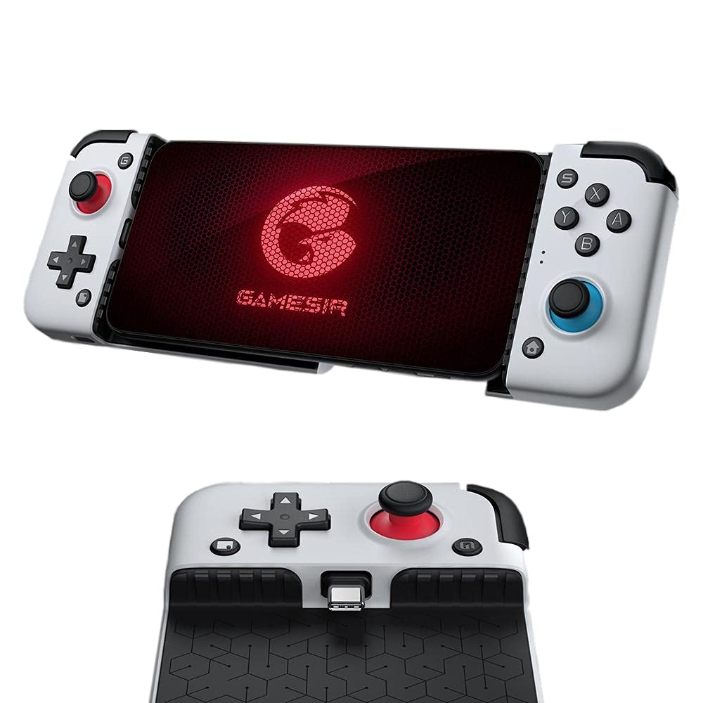 [Australia - AusPower] - 2021 Version GameSir X2 Type-C Mobile Game Controller for Android Phone (Max 173mm) Xbox Cloud Gaming Google Stadia, 51° Movable Type-C Plug and Play E-Sports Gamepad, with Controller Bag X2 Type-C (For Android) 