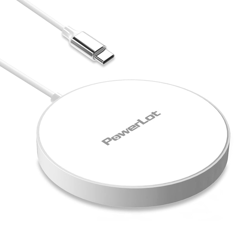 [Australia - AusPower] - Magnetic Wireless Charger, PowerLot Mag-Safe Charger 15W Max Magnetic Wireless Charging Pad Compatible with iPhone 13/13 Pro/13 Pro Max/13 Mini, iPhone 12/12 Pro/12 Pro Max/12 Mini (No AC Adapter) 