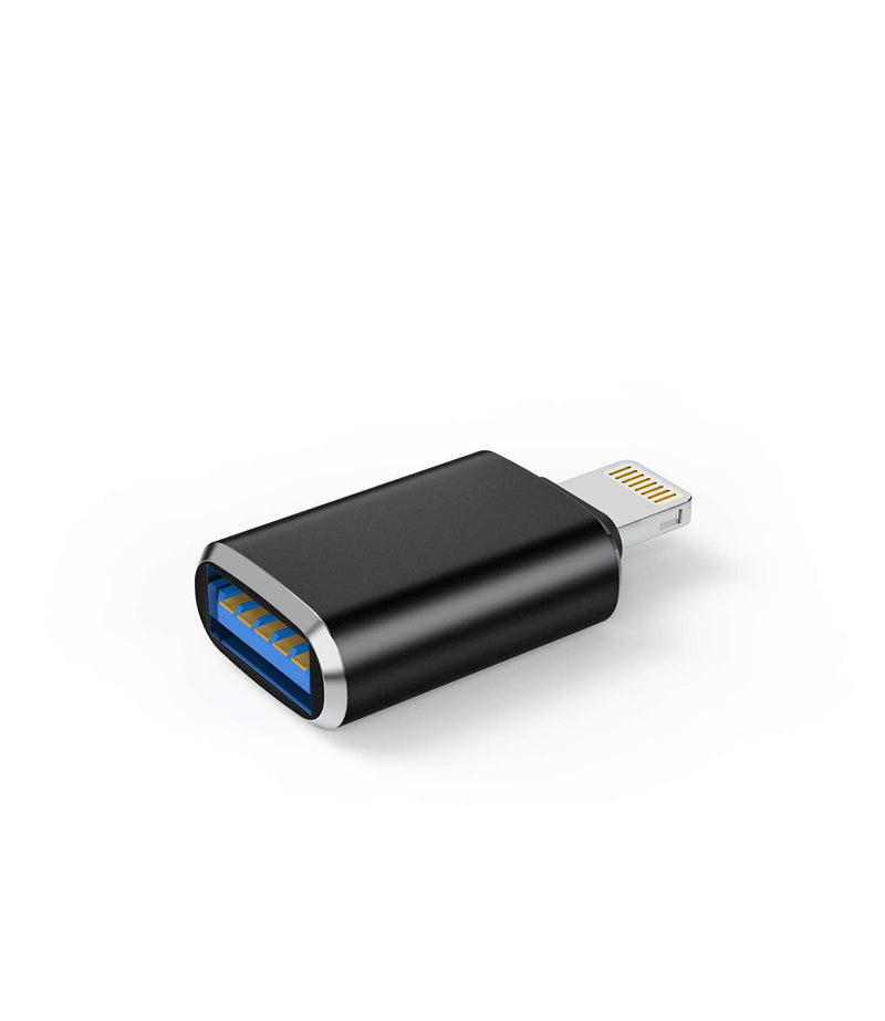 [Australia - AusPower] - Lightning Male to USB3.0 Female Adapter OTG Cable for iPhone 12 11 Xr X XS 8 7 Plus Max Compatible with iPad Air Pro Mini,Support Camera Card Reader Mouse Keyboard Hubs Piano Converter Connect U Disk 