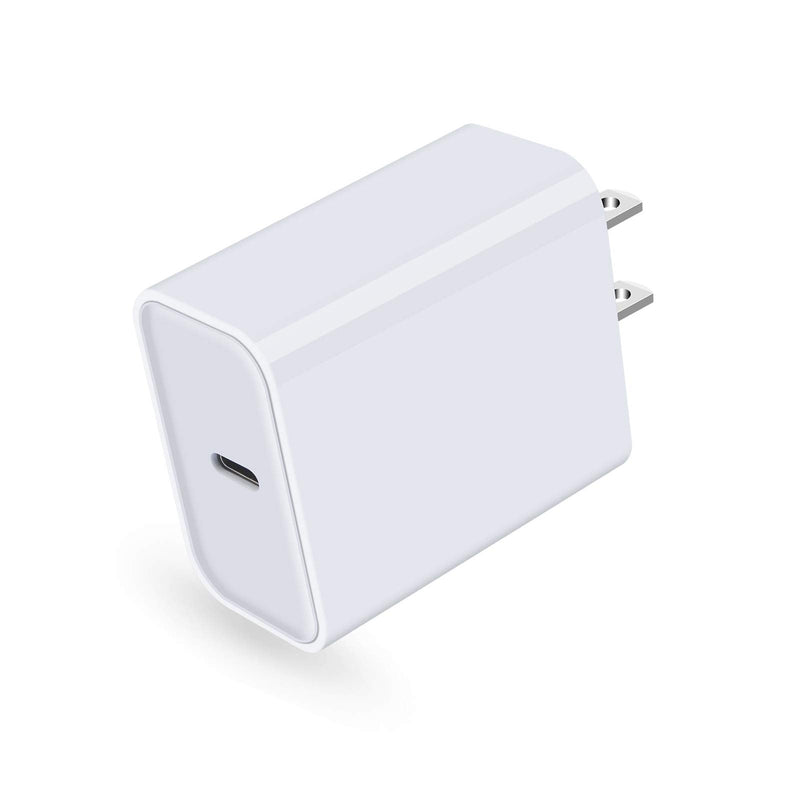 [Australia - AusPower] - USB C Wall Charger, 18W PD 3.0 Fast Charger Plug Box Power Adapter Type C Charging Block Brick Cube for iPhone 13/SE/12 Mini/11 12 Pro/12 Pro Max/XS/XR/X/8/8 Plus,Pad Pro,Samsung Galaxy S21 S20 Ultra 