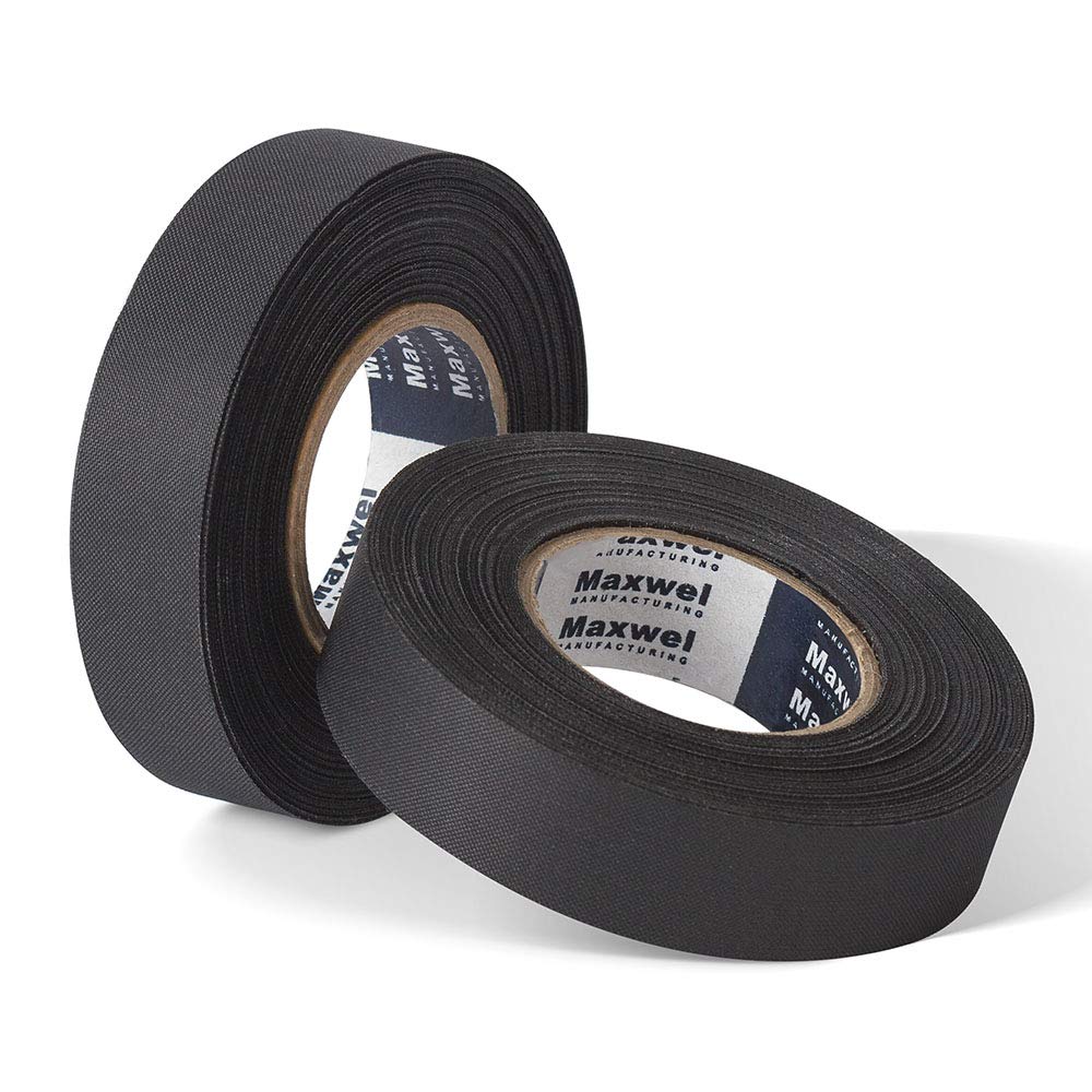 [Australia - AusPower] - Wire Harness Automotive Cloth Tape - 2 Rolls Strong Flexibility High Abrasion Resistance Adhesive Force Heavy Duty Wire Harness Tape for Automotive Insulation Wiring 3/4 in 82 FT 