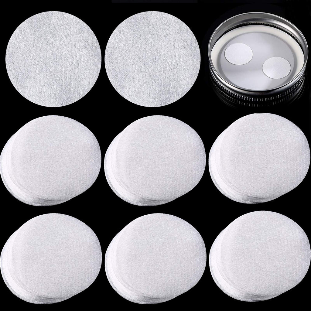 [Australia - AusPower] - Synthetic Filter Discs 90 mm, Wide Mouth Size, for a Buchner Funnel, Mushroom Cultivation, High Temperature and High Pressure Resistance (16 Pieces) 16 