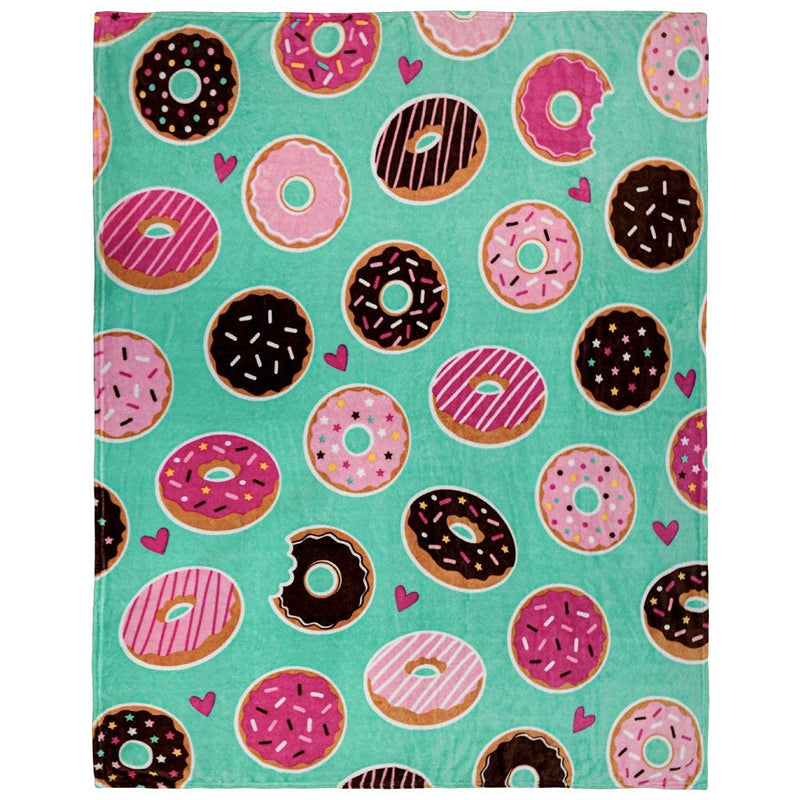 [Australia - AusPower] - Infinity Republic - Donut Day Dreams Super Plush Blanket - Perfect for Gifts, Kids, Teens, & More! 