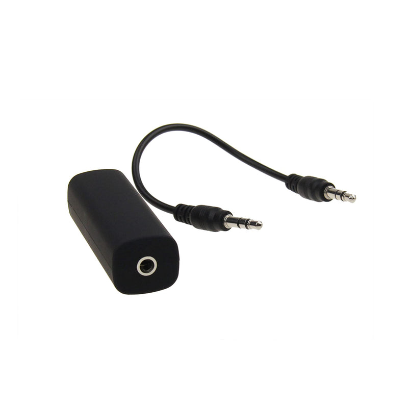 [Australia - AusPower] - Bass Rockers Ground Loop Noise Isolator Filter for Car Audio Home Stereo RV System with 3.5mm AUX Audio Cable-Fully Eliminate Buzzing Noise 