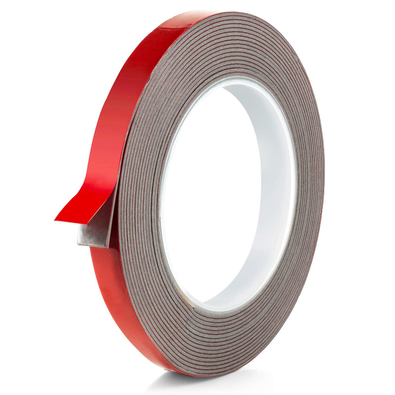 [Australia - AusPower] - Mr. Tape Double Sided Tape Heavy Duty, (1/2" x15') Multipurpose Adhesive Mounting Tape, Industrial-Strength, Double-Sided Adhesive Tape for Cars, Boats, Carpets, UHB Tape, Indoor-Outdoor 1/2" x 15' 