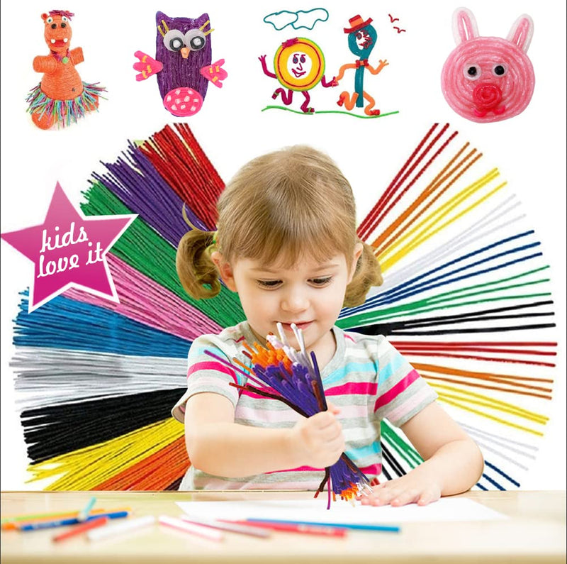 [Australia - AusPower] - 800pc Art Crafts Wax Yarn Sticks Non-Toxic Bendable Sticky Material in Bulk. Perfect Handicraft Gift, Entertainment for Teen Student DIY Project 800 